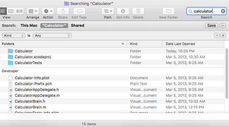 search for photo folder mac